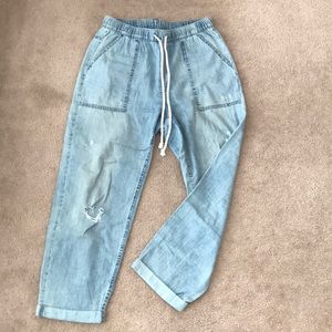 Aerie chambray pants